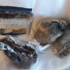 Handmade Little girl's hip sak, socks & headband